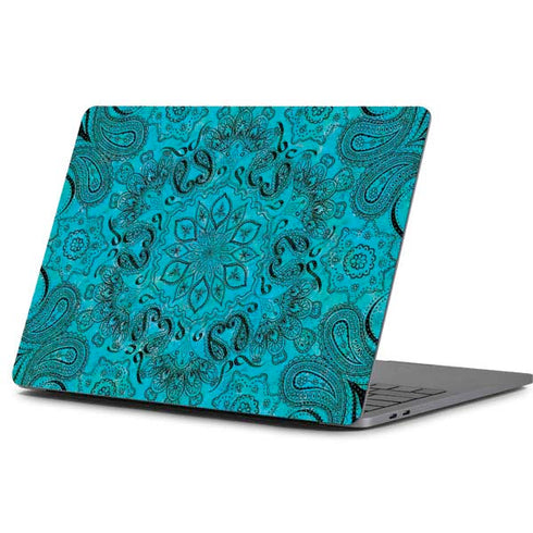 Blue Zen Ginseng Apple MacBook Pro 13-inch Skin