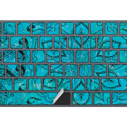 Blue Zen Ginseng Magic Keyboard with Numeric Keypad Skin