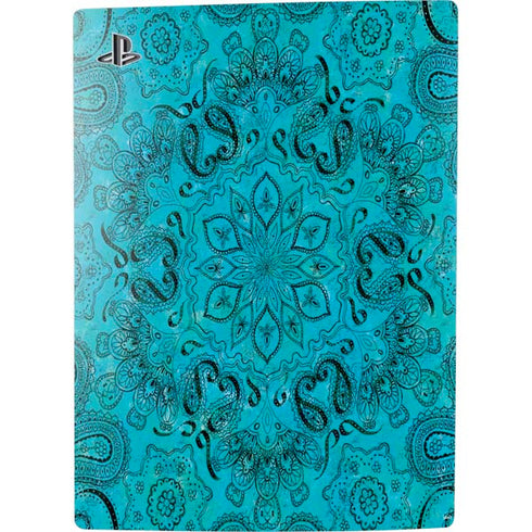 Blue Zen Ginseng PS5 Console Skin
