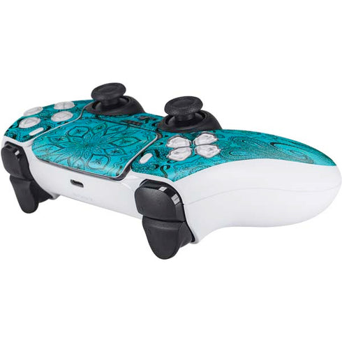 Blue Zen Ginseng PS5 Controller Skin