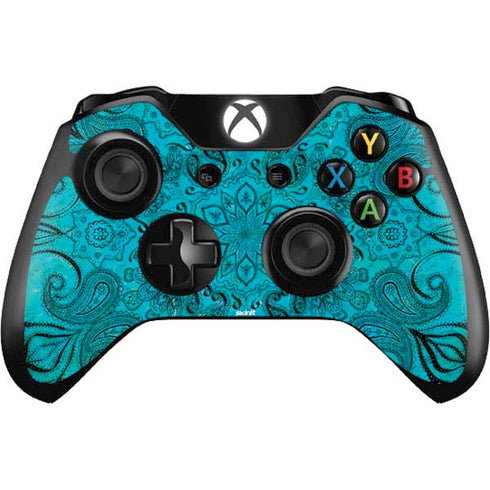 Blue Zen Ginseng Xbox One Controller Skin