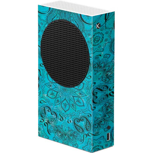Blue Zen Ginseng Xbox Series S Console Skin