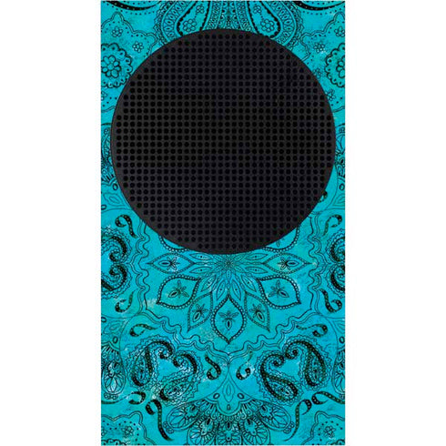 Blue Zen Ginseng Xbox Series S Console Skin