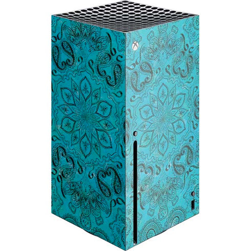 Blue Zen Ginseng Xbox Series X Console Skin