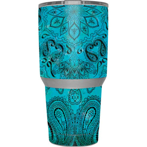Blue Zen Ginseng Yeti 30oz Rambler Tumbler Skin