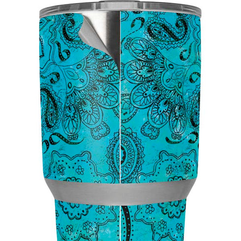 Blue Zen Ginseng Yeti 30oz Rambler Tumbler Skin