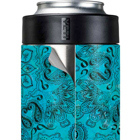 Blue Zen Ginseng Yeti Colster Can Insulator Skin