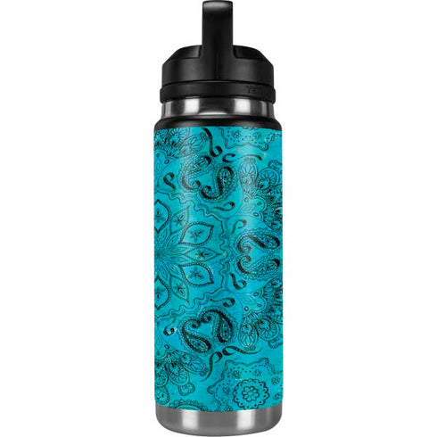 Blue Zen Ginseng YETI Rambler 26oz Bottle Skin