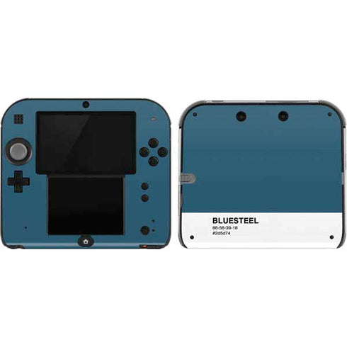 Bluesteel Color Palette Nintendo 2DS Skin
