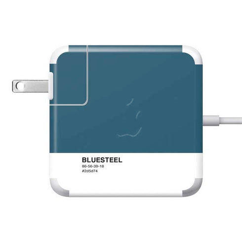 Bluesteel Color Palette 85W Power Adapter (15 and 17 inch MacBook Pro Charger) Skin