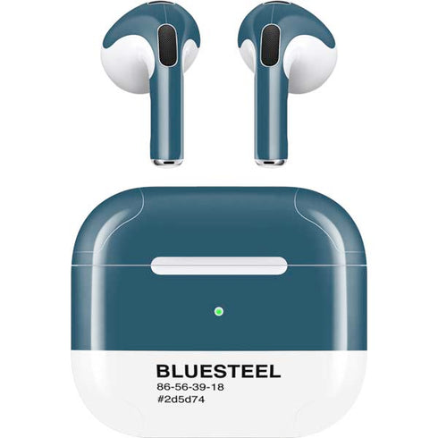 Bluesteel Color Palette Apple AirPods (3rd Gen 2021) Skin