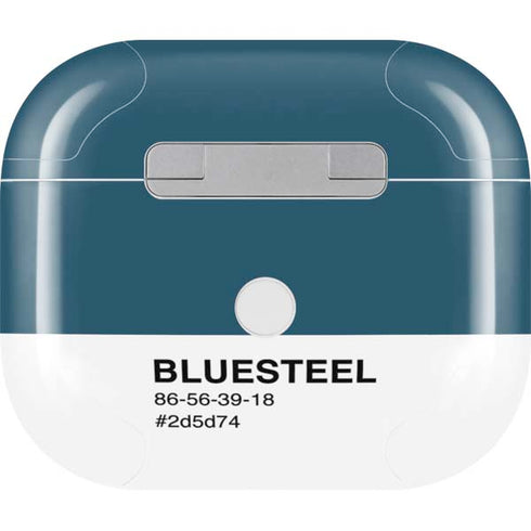 Bluesteel Color Palette Apple AirPods (3rd Gen 2021) Skin