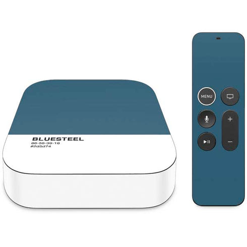 Bluesteel Color Palette Apple TV Skin