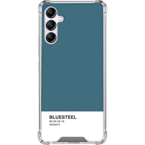 Bluesteel Color Palette Galaxy A15 5G Clear Case