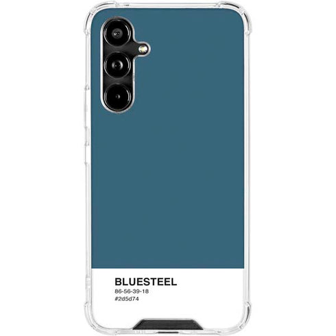 Bluesteel Color Palette Galaxy A54 5G Clear Case