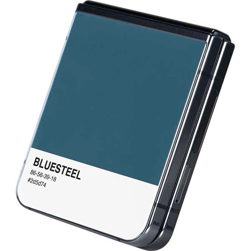 Bluesteel Color Palette Galaxy Z Flip5 5G Skin
