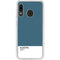 Bluesteel Color Palette Galaxy A20 Clear Case