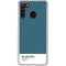 Bluesteel Color Palette Galaxy A21 Clear Case
