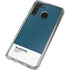 Bluesteel Color Palette Galaxy A21 Clear Case