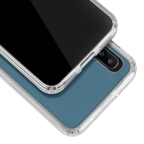 Bluesteel Color Palette Galaxy A30 Clear Case