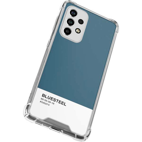 Bluesteel Color Palette Galaxy A53 5G Clear Case