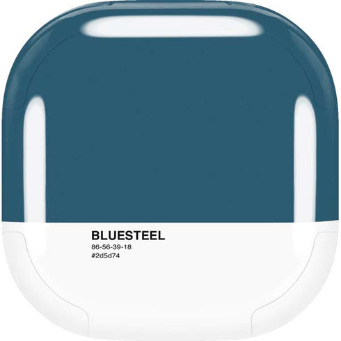 Bluesteel Color Palette Galaxy Buds Live Skin