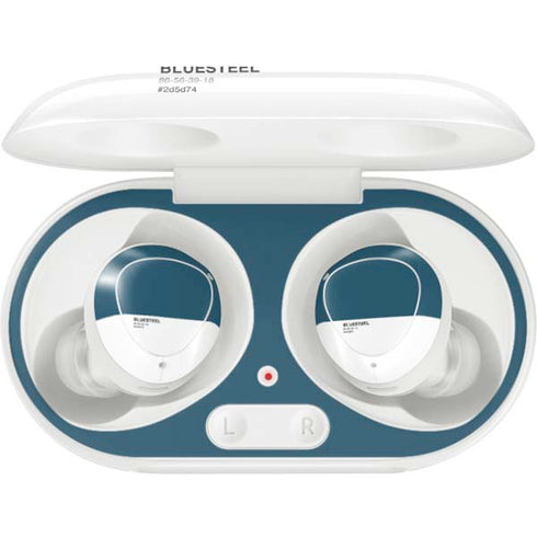 Bluesteel Color Palette Galaxy Buds Plus Skin
