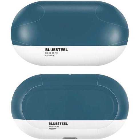 Bluesteel Color Palette Galaxy Buds Plus Skin