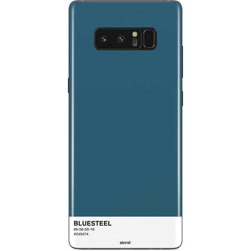 Bluesteel Color Palette Galaxy Note 8 Skin