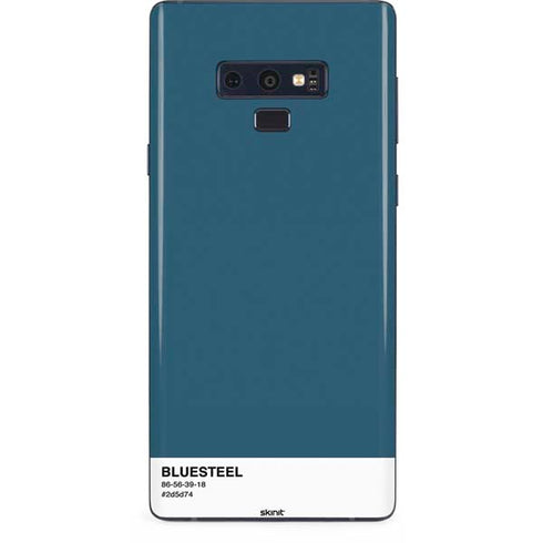 Bluesteel Color Palette Galaxy Note 9 Skin