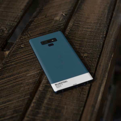Bluesteel Color Palette Galaxy Note 9 Skin