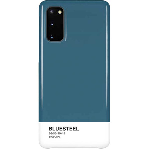 Bluesteel Color Palette Galaxy S20 Lite Case
