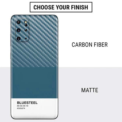 Bluesteel Color Palette Galaxy S20 Plus Skin