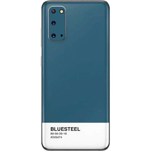 Bluesteel Color Palette Galaxy S20 Skin