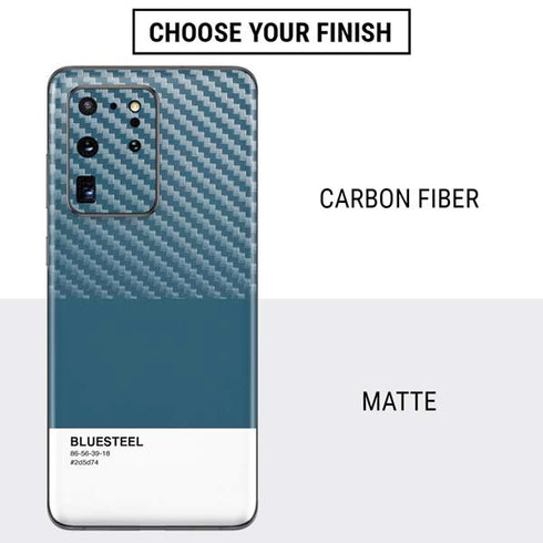 Bluesteel Color Palette Galaxy S20 Ultra 5G Skin