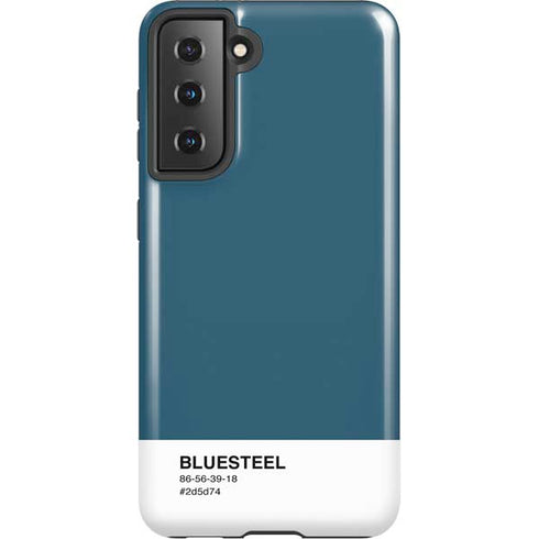 Bluesteel Color Palette Galaxy S21 5G Pro Case