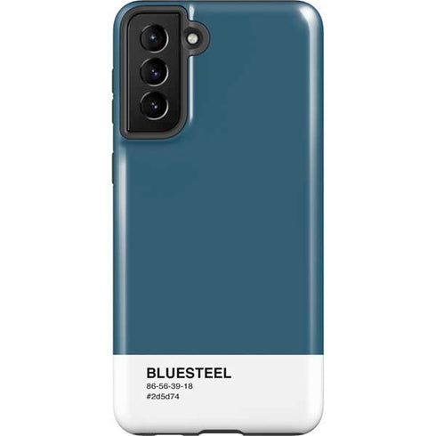 Bluesteel Color Palette Galaxy S21 FE Pro Case