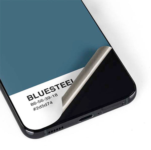 Bluesteel Color Palette Galaxy S22 Skin