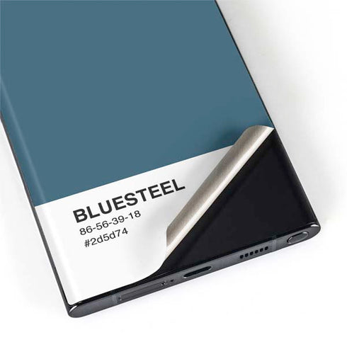 Bluesteel Color Palette Galaxy S22 Ultra Skin