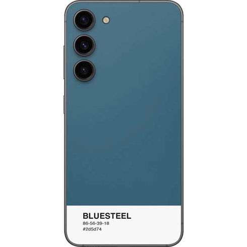Bluesteel Color Palette Galaxy S23 Plus Skin