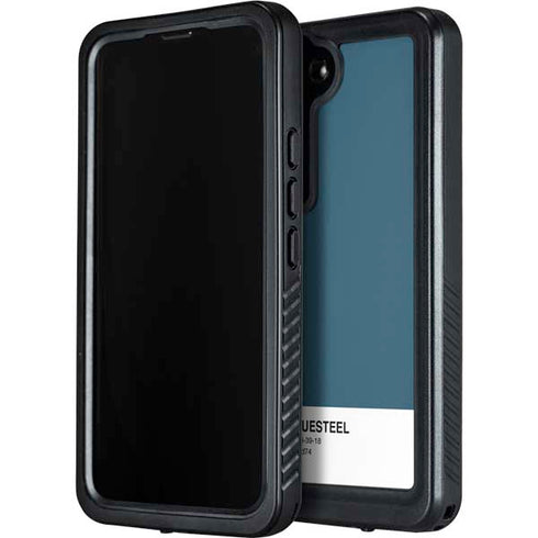 Bluesteel Color Palette Galaxy S23 Plus Waterproof Case