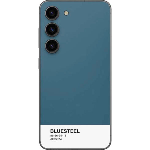 Bluesteel Color Palette Galaxy S23 Skin