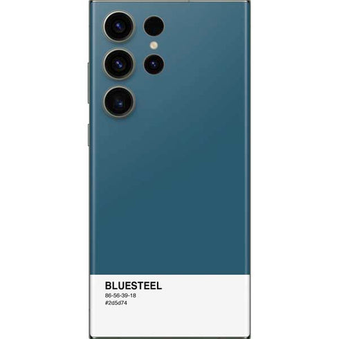 Bluesteel Color Palette Galaxy S23 Ultra Skin