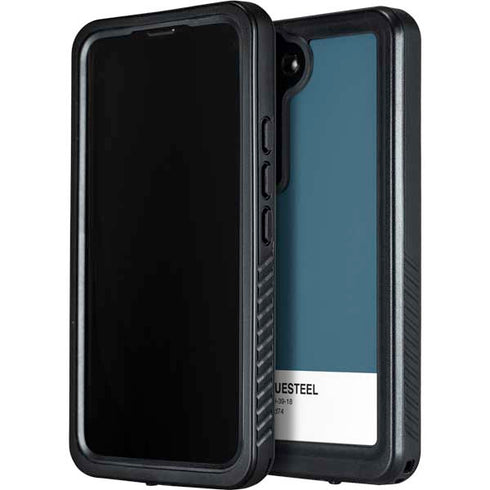 Bluesteel Color Palette Galaxy S23 Waterproof Case