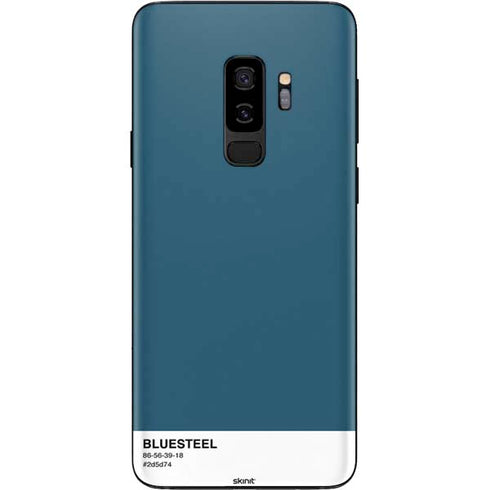 Bluesteel Color Palette Galaxy S9 Plus Skin