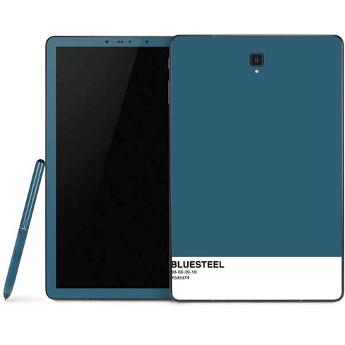 Bluesteel Color Palette Samsung Galaxy Tab Skin
