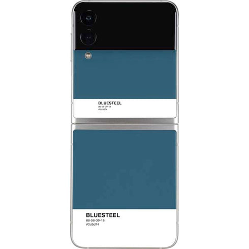 Bluesteel Color Palette Galaxy Z Flip3 5G Skin