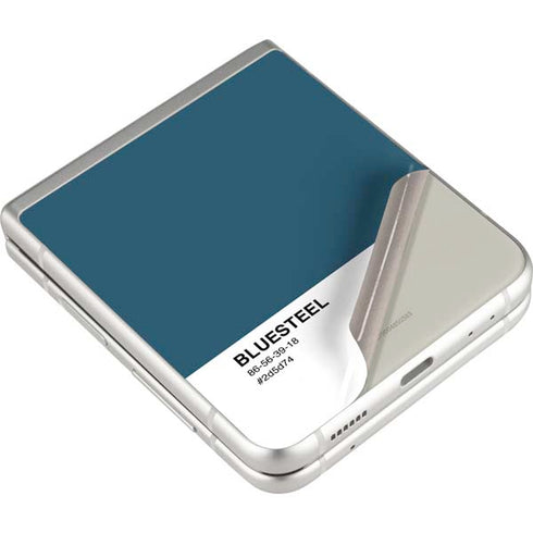 Bluesteel Color Palette Galaxy Z Flip3 5G Skin