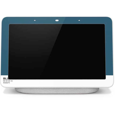 Bluesteel Color Palette Google Home Hub Skin