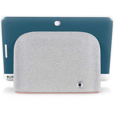 Bluesteel Color Palette Google Home Hub Skin